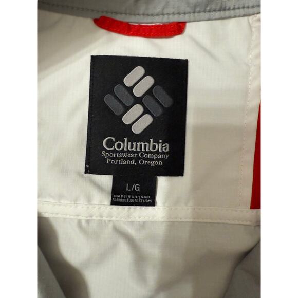 Columbia Santa Ana Anorak Quarter-Zip Jacket Northwestern University Size L - Picture 4 of 8